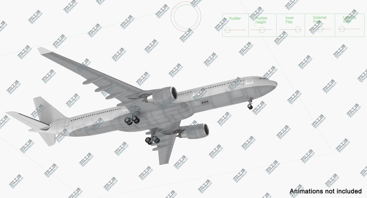 images/goods_img/2021040161/3D Jet Airliner Airbus A330-300 Generic Rigged/3.jpg